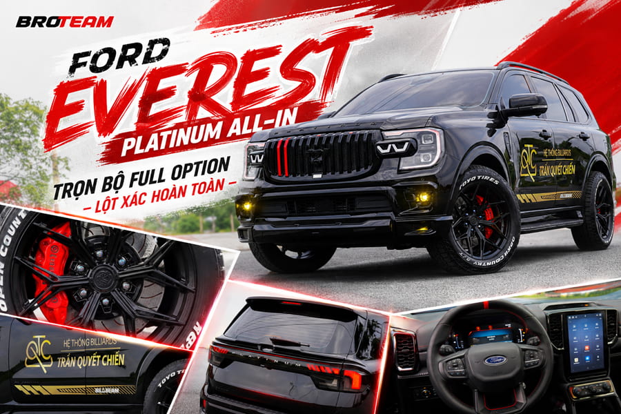 Ford Everest Platinum All-In