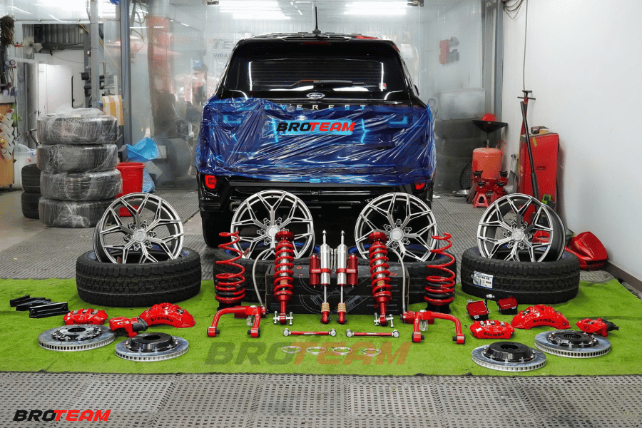 Nâng cấp hệ thống treo Profender cho Ford Everest Titanium Next Gen