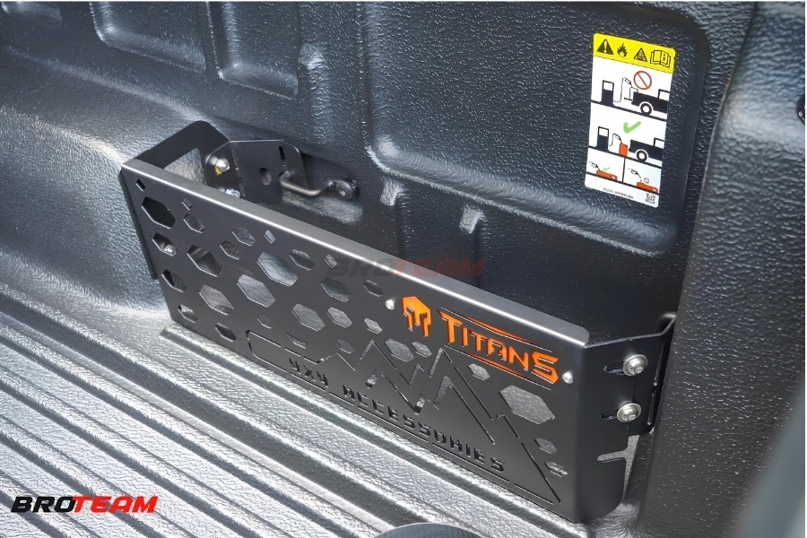 Hộp Đựng Đồ TITANS Gắn Thành Thùng Ford Ranger Raptor V6