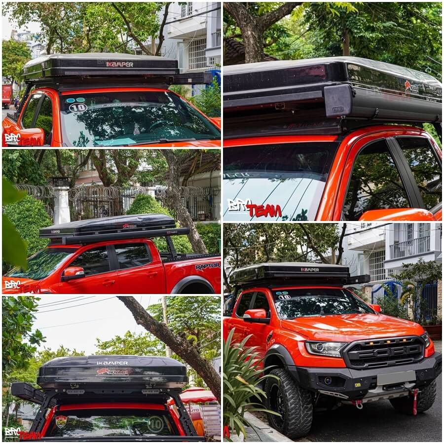 Lều dã ngoại iKamper Skycamp Mini 3.0 cho xe bán tải Ranger