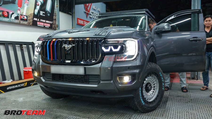 Lưới bảo vệ radar & két làm mát Ford Ranger XLS