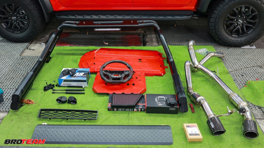 Phụ kiện độ xe Ford Ranger Raptor 2026