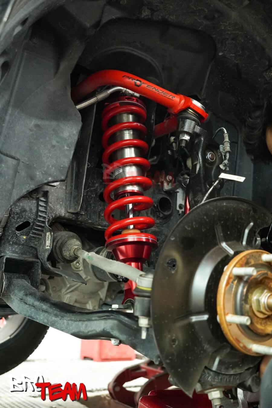 Nâng cấp phuộc Profender 3Way thể thao