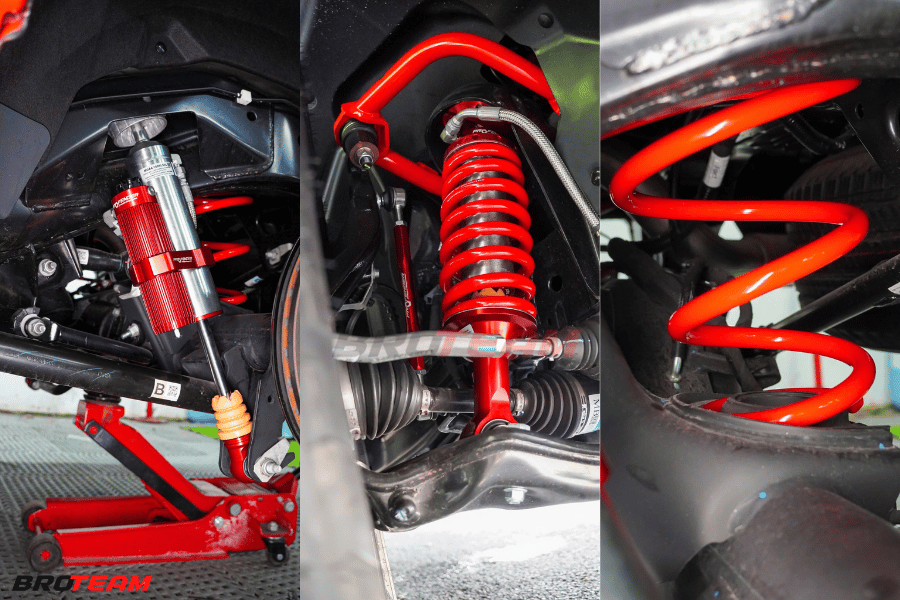 Phuộc Profender 2 Inch Ford Everest mang lại cảm giác lái chắc chắn