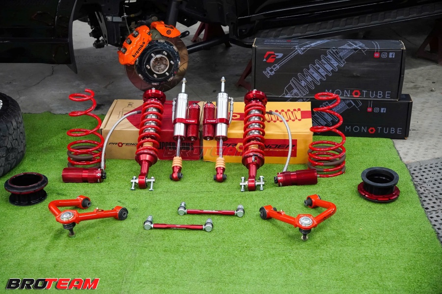 Phuộc Profender Series hạ lùn êm ái cho Ford Everest 2026