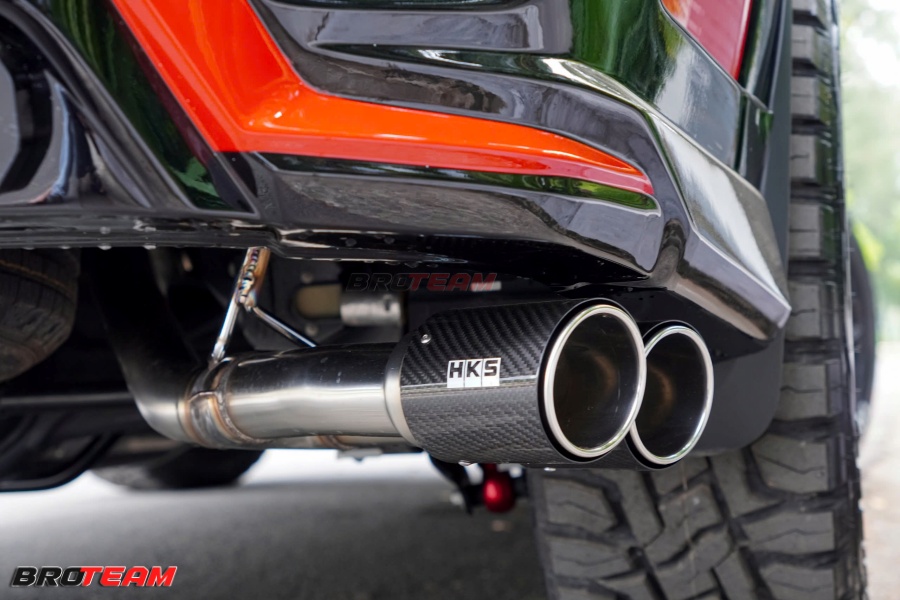 Ống pô đơn HKS Legamax cho Ford Everest