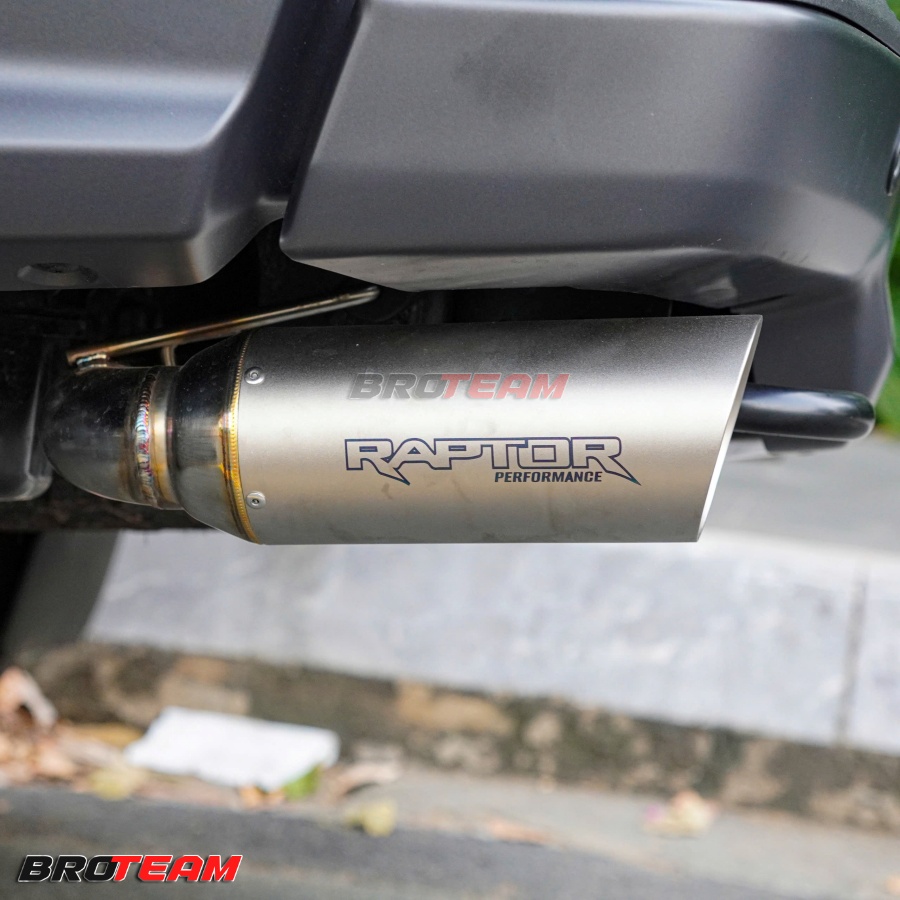 Pô JTC Titanium đuôi pô đôi cho Ford Raptor