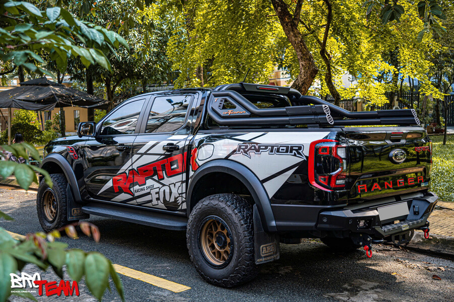 tem sườn Raptor decal