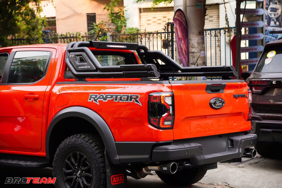 Thanh thể thao Hamer sau thùng cho Ford Ranger Raptor