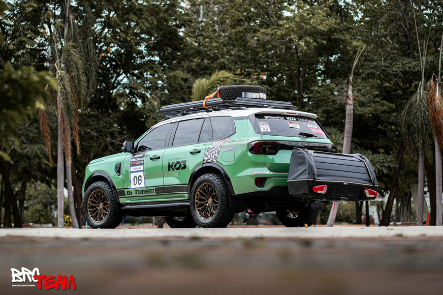 Thùng kéo hành lý Thule BackSpace XT cho Ford Everest