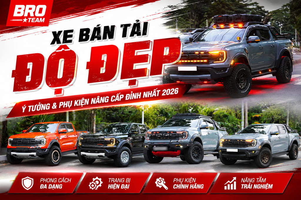Xe Bán Tải Độ Đẹp