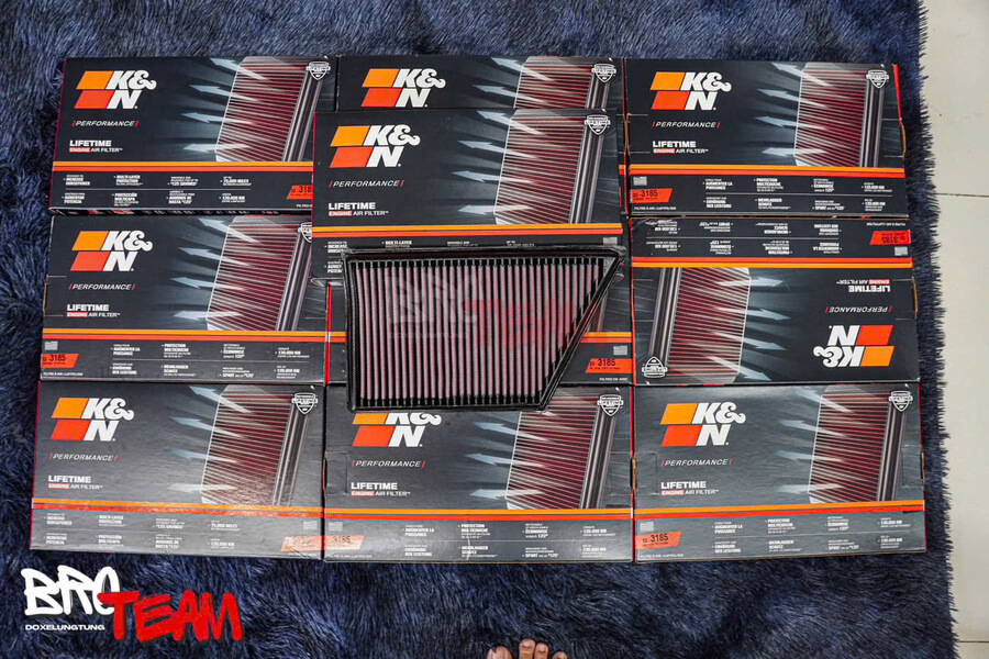 Lọc gió K&N 33-3185 cho Ford