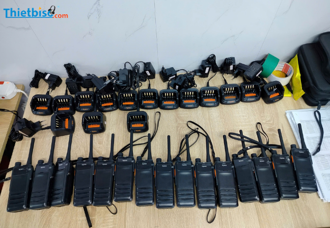 thuê bộ đàm chống cháy nổ