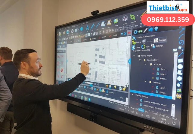 màn tương tác hà nội