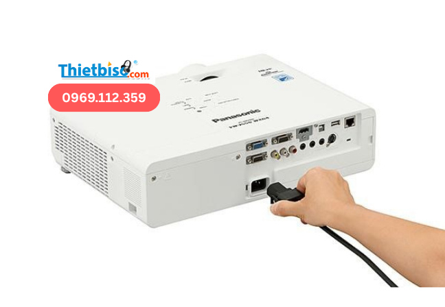 máy chiếu không sáng đèn