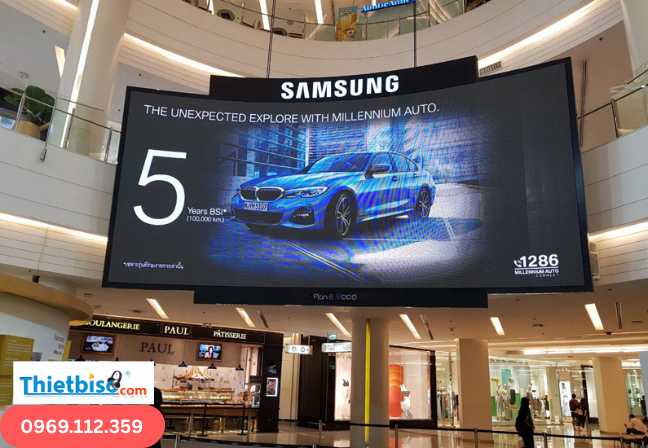 màn hình led trung tâm thương mại