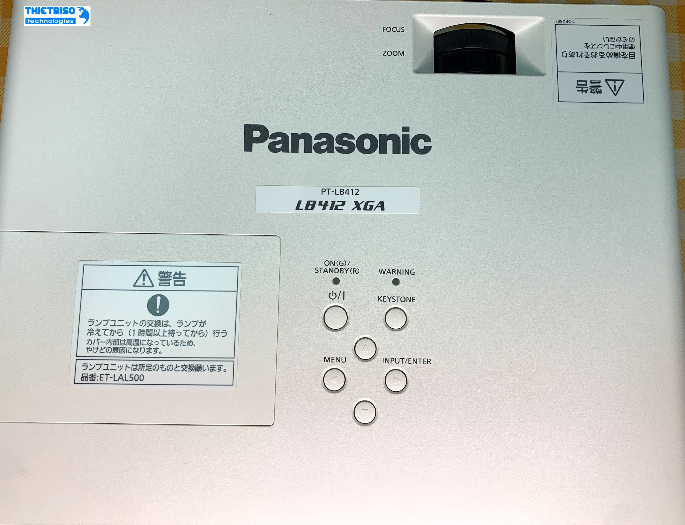 Máy chiếu cũ PANASONIC PT LB-412
