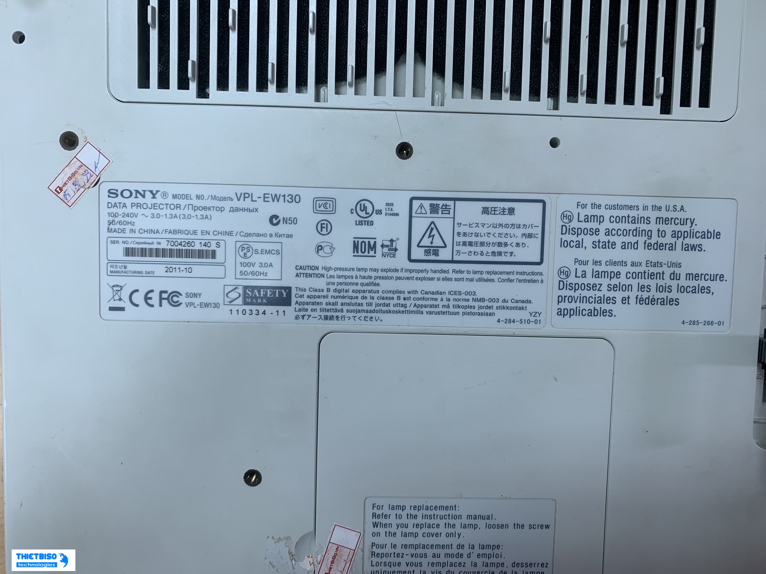 Máy chiếu cũ Sony EW130 giá rẻ