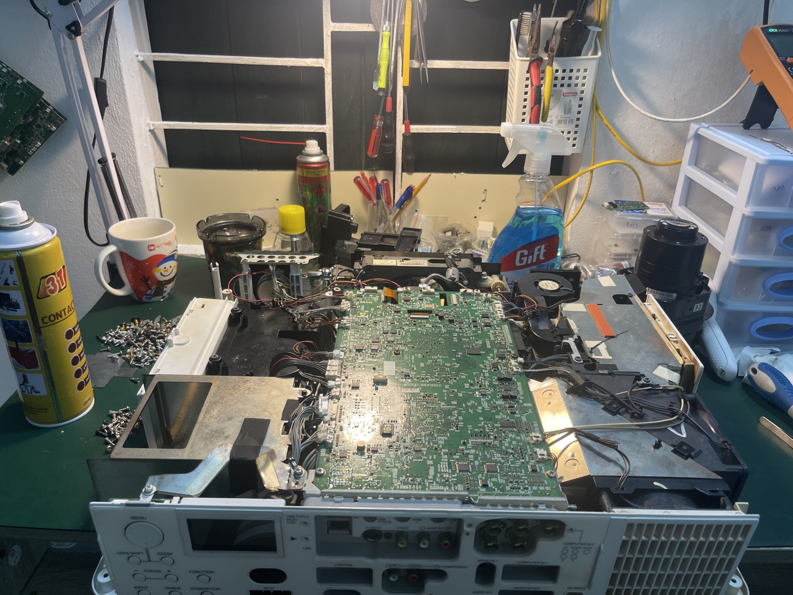 Lỗi ở máy chiếu Epson và cách khắc phục