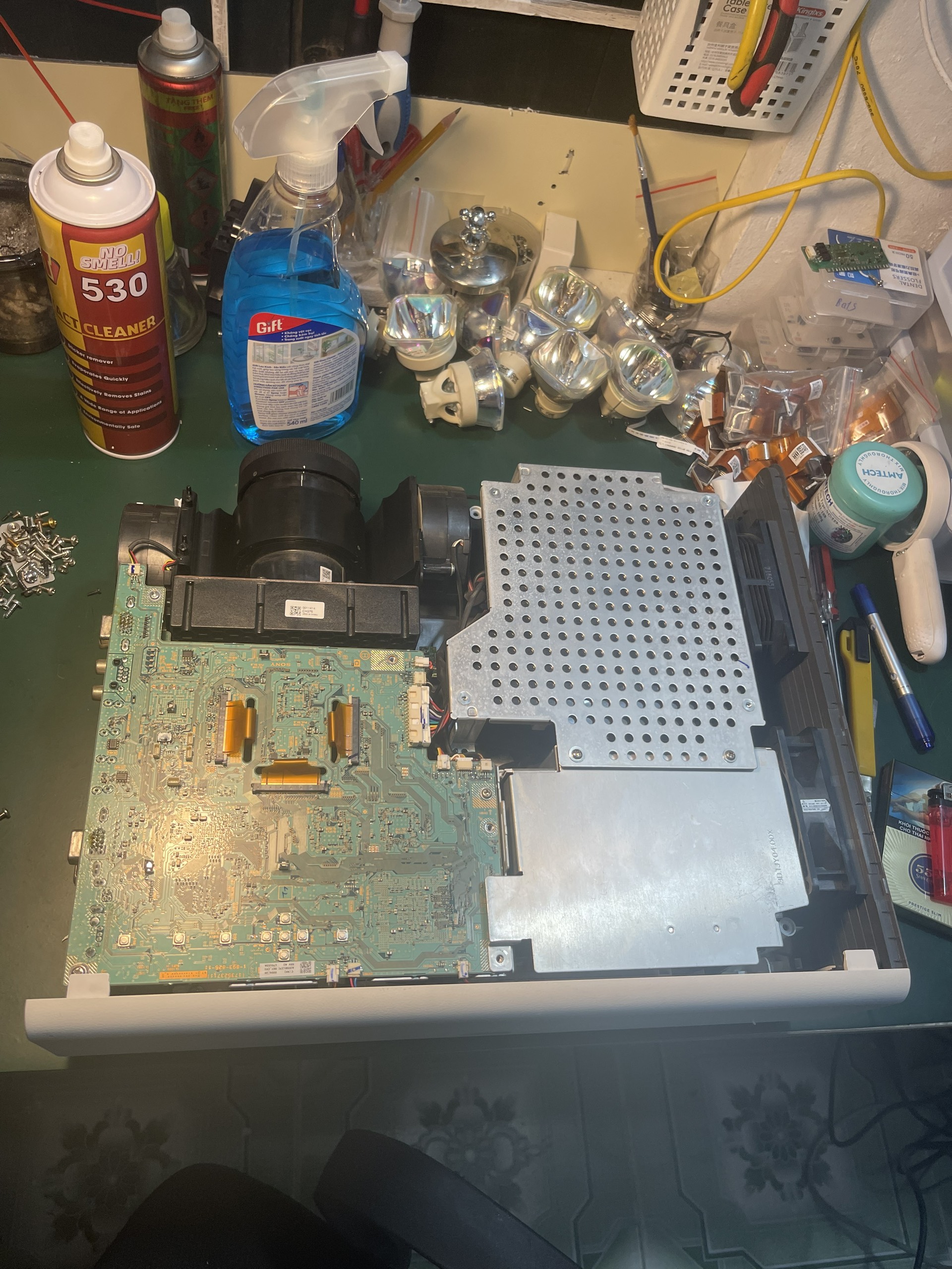 Các lỗi thường gặp ở máy chiếu NEC