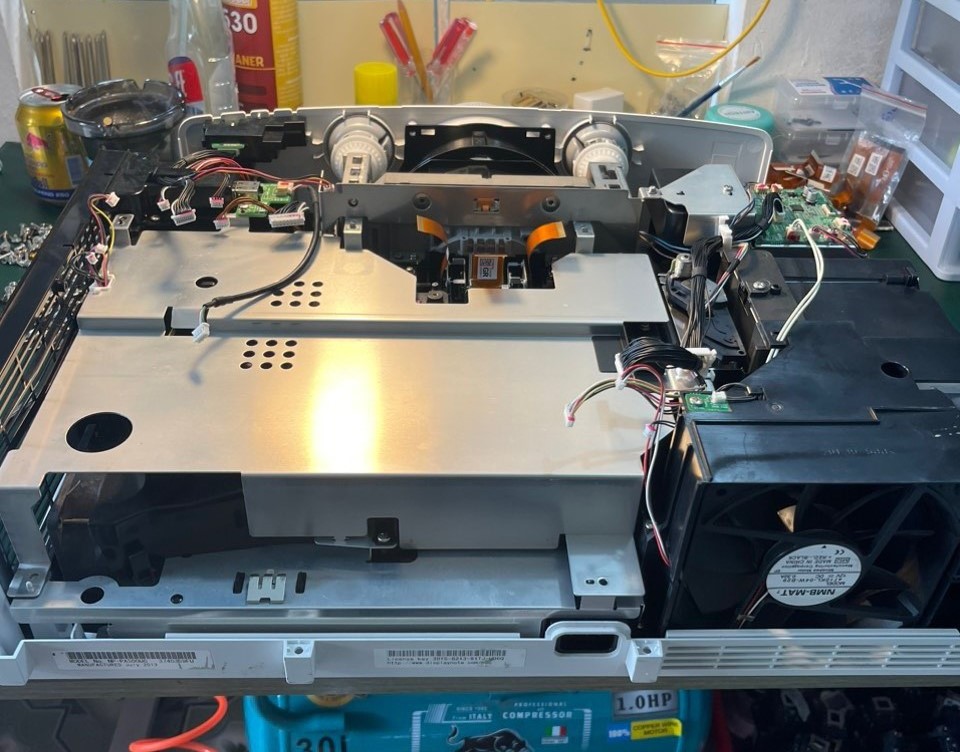 Sửa máy chiếu NEC hư ống kính