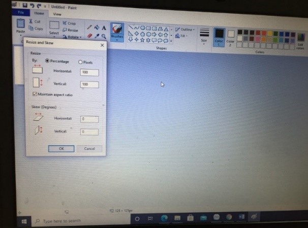 chỉnh sửa ảnh trên màn hình máy tính