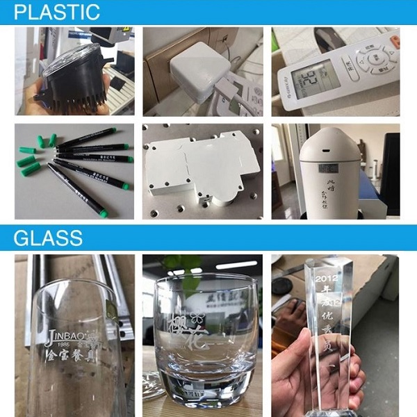 chất liệu sử dụng Máy khắc laser UV 3W