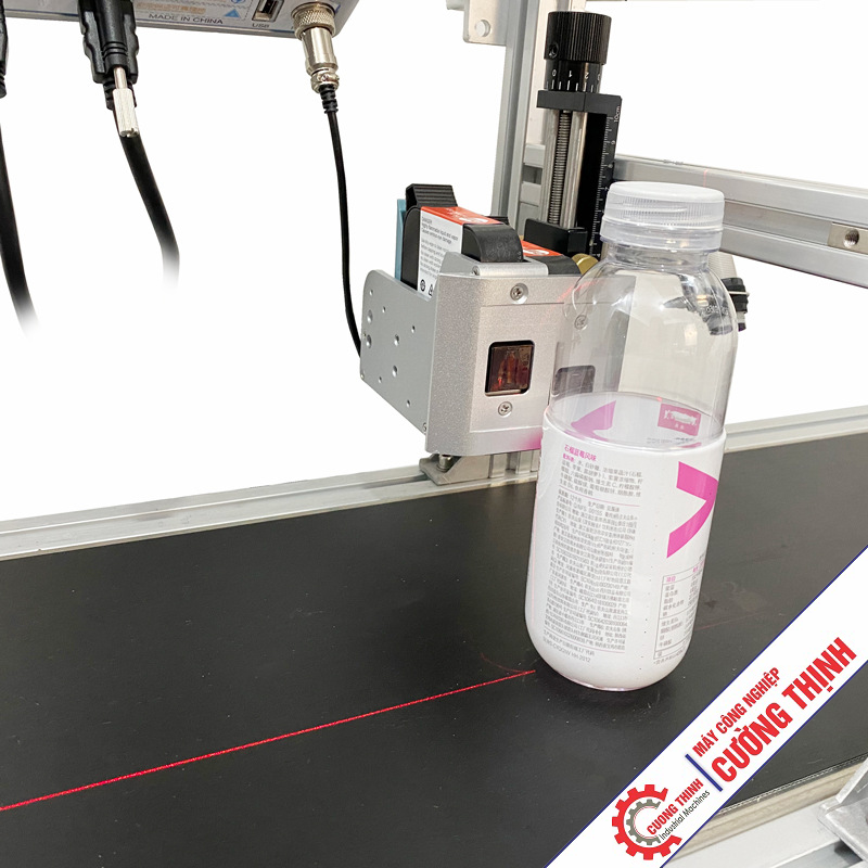 in trên băng tải