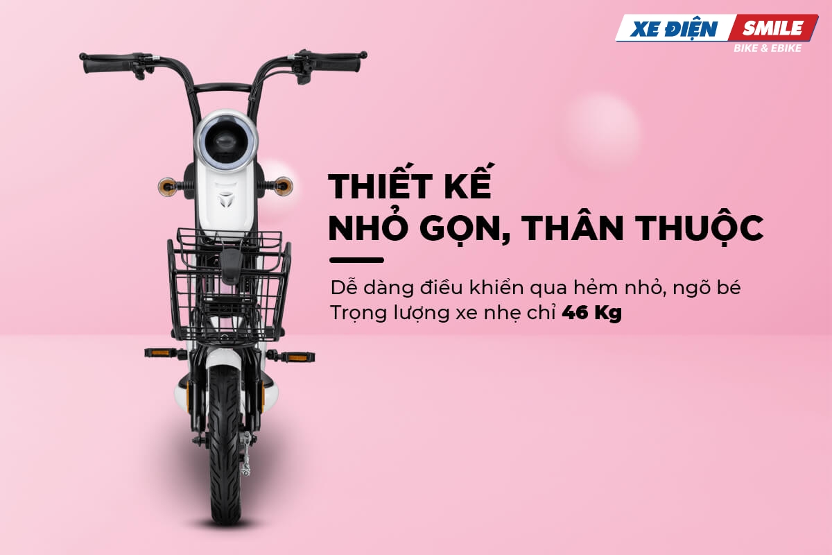 xe đạp điện YADEA IGO thiết kế nhỏ gọn