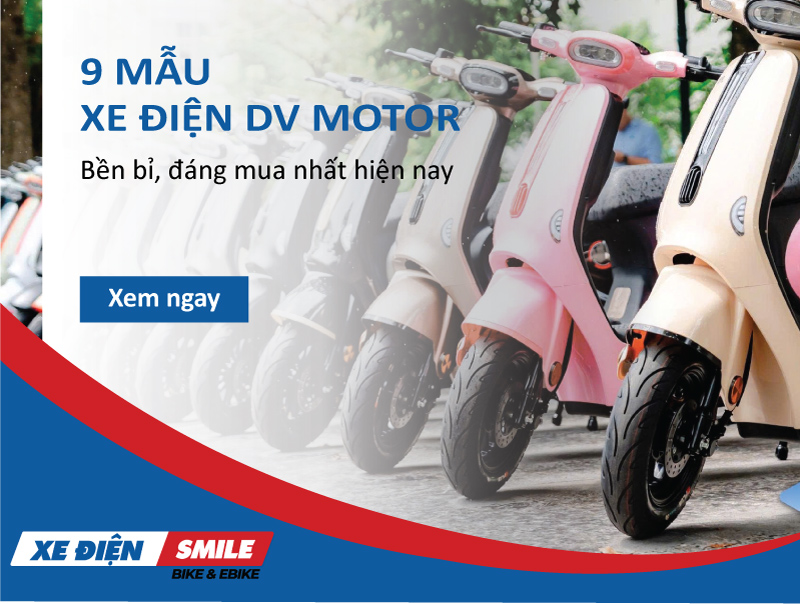 Khám phá 9 mẫu xe điện DV Motor: Bền bỉ, đáng mua nhất hiện nay