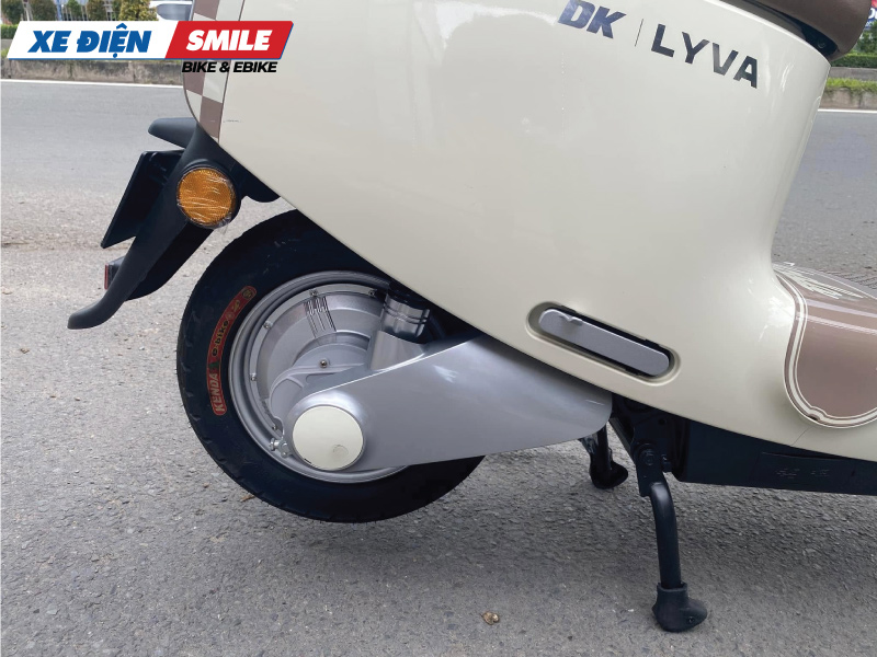 Xe sử dụng lốp không săm cao cấp