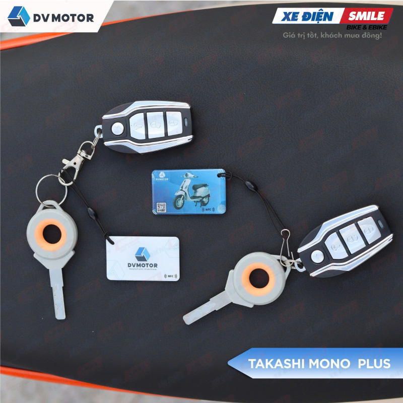 Takshi Mono Plus được trang bị 3 phương thức mở khóa