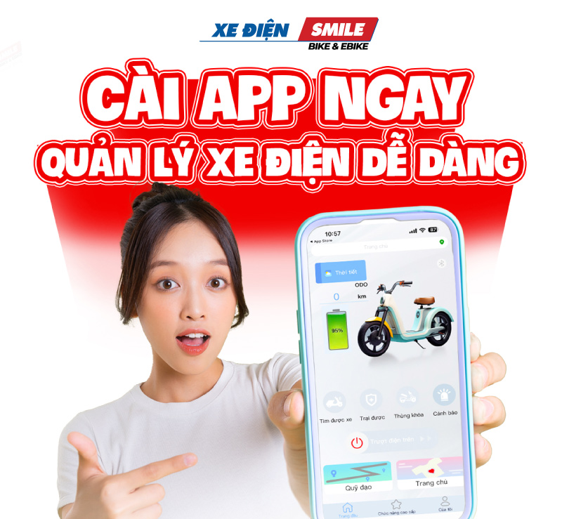 Tính năng SMART CYCLING – Chìa khóa xe điện thông minh trên smartphone