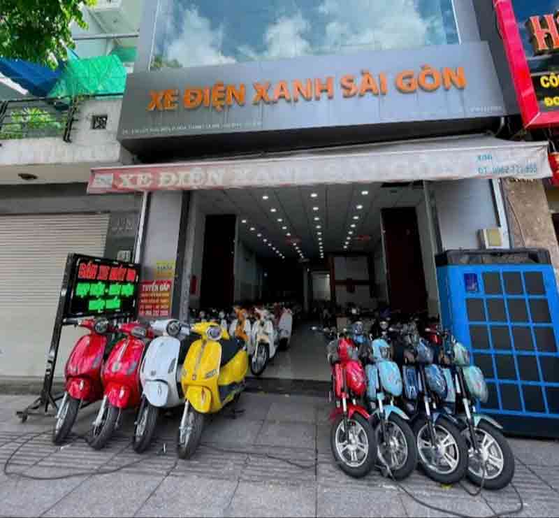 Xe Điện Xanh Sài Gòn - Địa chỉ mua xe đạp điện giá rẻ tại TP.HCM