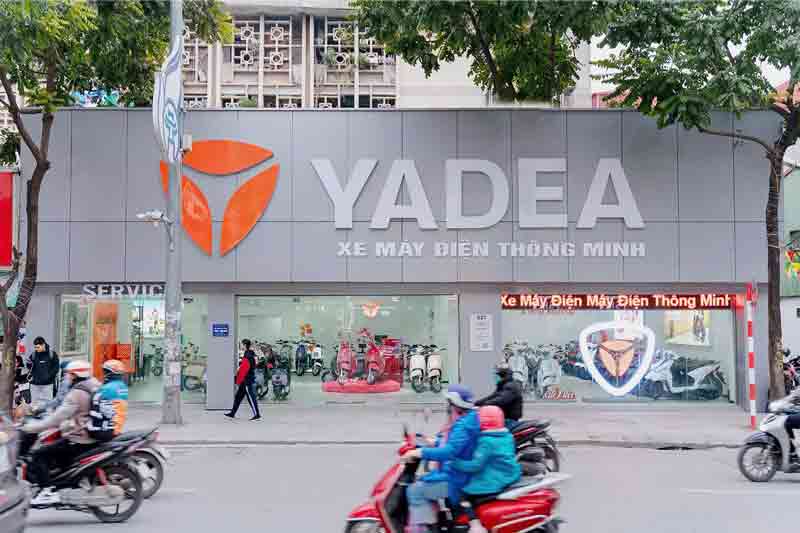 YADEA là thương hiệu xe điện hàng đầu tại thị trường Việt Nam