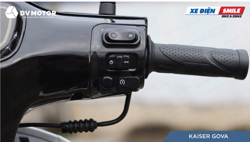 Xe ga 50cc Kaiser Gova mang đến trải nghiệm lái an toàn, tiện lợi