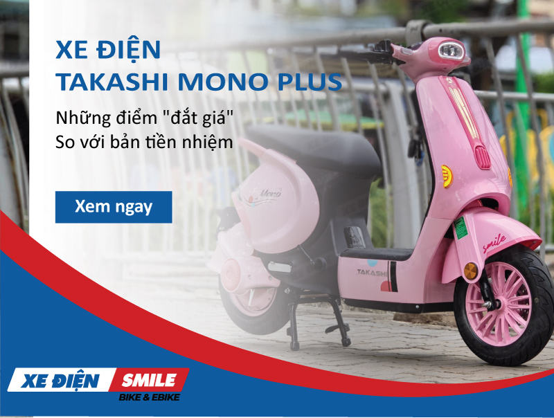 Đánh giá chi tiết xe điện Takashi Mono Plus