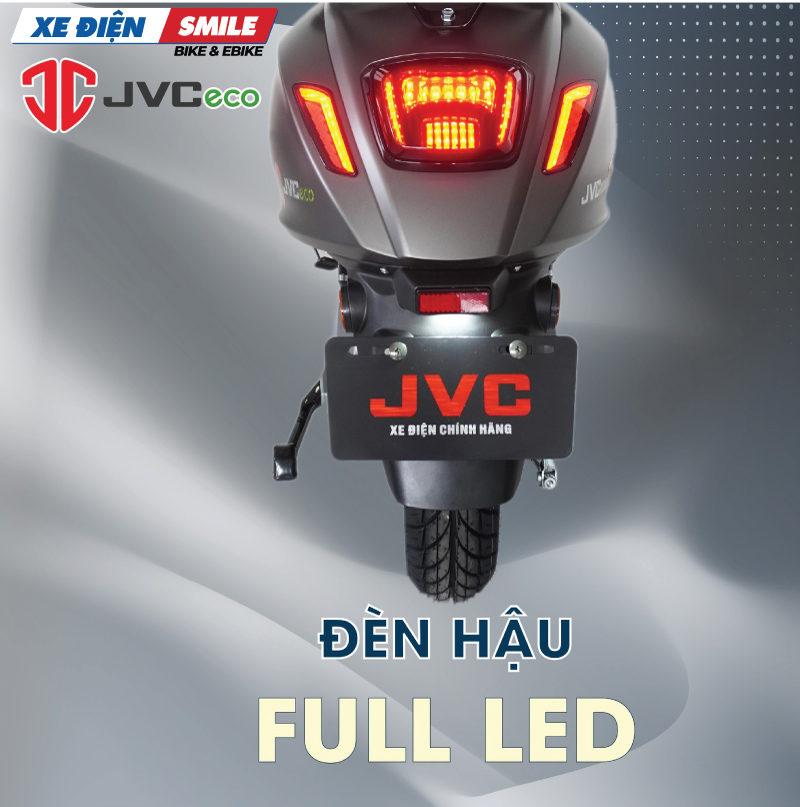 Đèn hậu xe điện JVC V6 thiết kế hiện đại