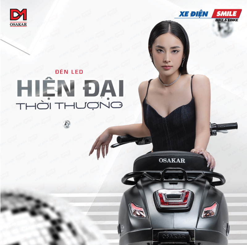Osakar CLASSY SI có hệ thống đèn LED hiện đại