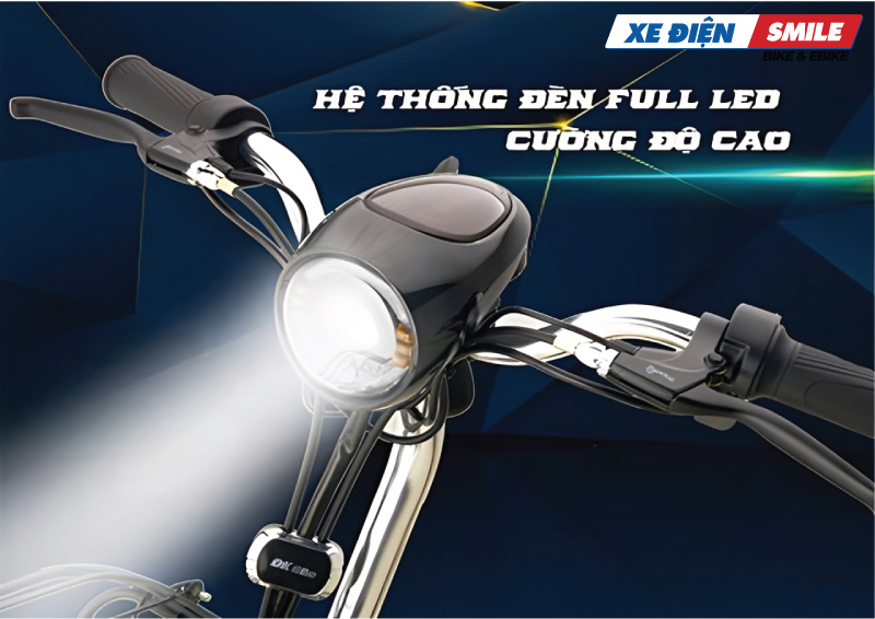 Hệ thống đèn Full LED trên xe điện DK Poke