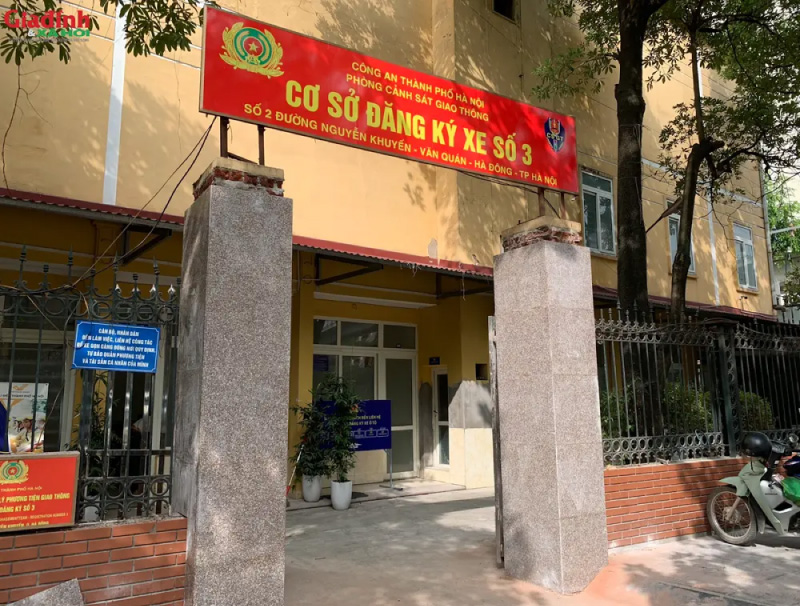 địa chỉ đăng ký biển số xe máy