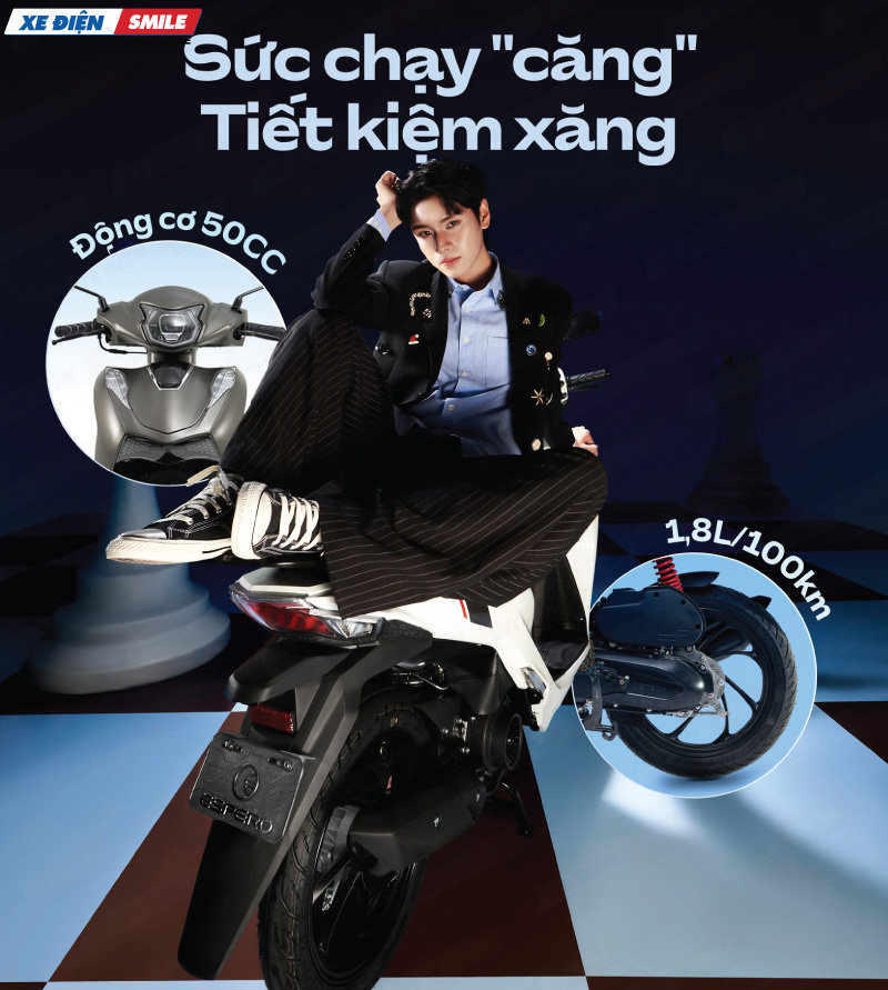 Xe tiêu thụ khoảng 1.8 lít cho 100 km