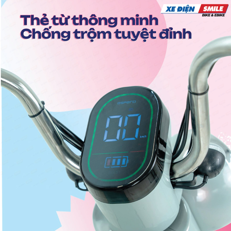 ESPERO BeJoy được trang bị đồng hồ công nghệ NFC thông minh