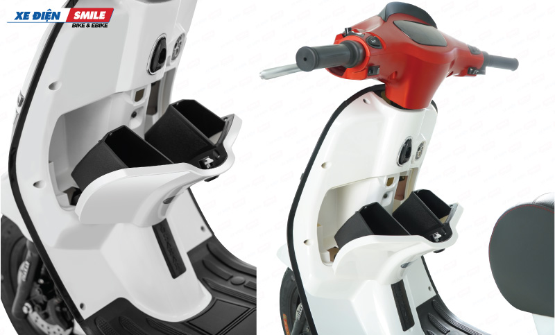 Hộc xe rộng rãi, tiện lợi