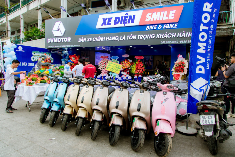 Chi nhánh mới tập trung kinh doanh các dòng của DV Motor