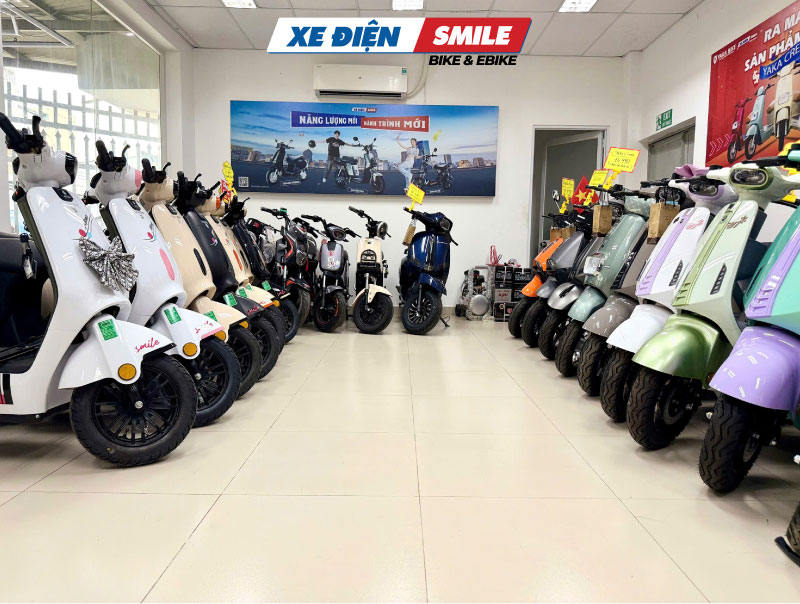 Xe Điện Smile - Cửa hàng xe đạp điện TP.HCM chất lượng hàng đầu