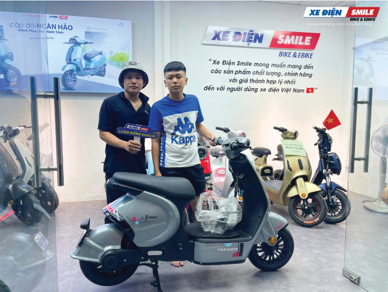 xe điện Smile là địa chỉ cung cấp các dòng xe điện giá rẻ chất lượng