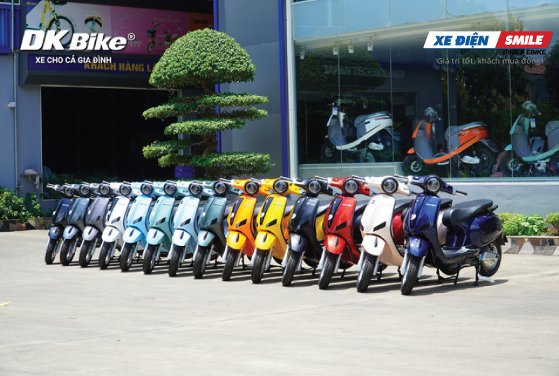 Mua xe máy điện DK Roma SX NFC chính hãng tại xe Điện Smile