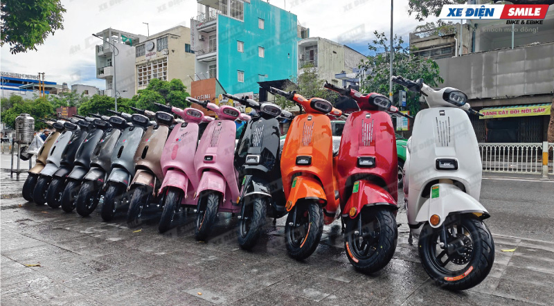 xe điện DKBike EZ1 có thiết kế sang trọng