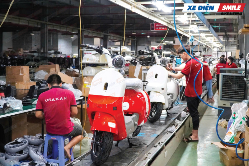 Khu vực sản xuất, lắp ráp Osakar Momo